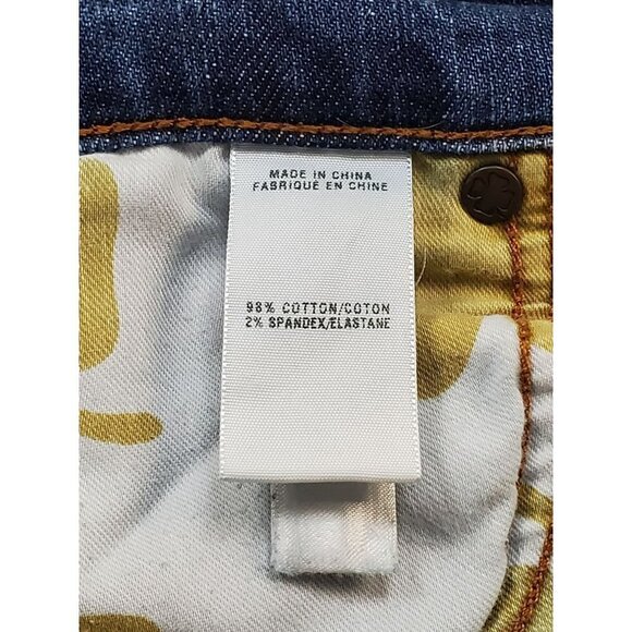 Lucky Brand 8/29 9 Sofia Bootcut Jeans Embroidered Pockets Blue - Picture 12 of 12